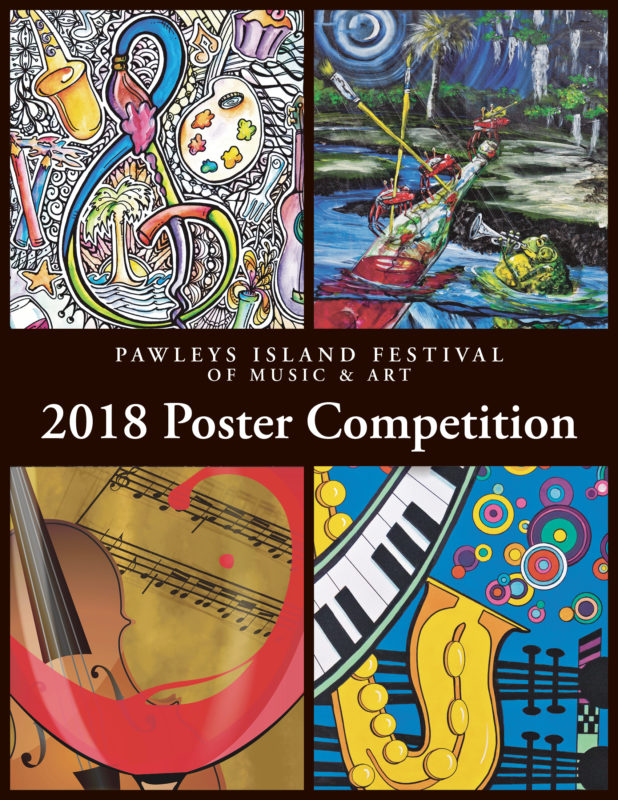 Calling for Entries for the 2018 Pawleys Island Festival of Music & Art Poster Contest