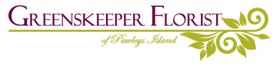 Logo for Greenskeeper Florist of Pawleys Island